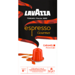 Confezione da 10 capsule di caffè Lavazza capsule compatibili Nespresso Espresso Gourmet Caramel