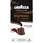 Confezione da 10 capsule di caffè Lavazza capsule compatibili Nespresso Espresso Gourmet Chocolate
