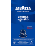 Confezione da 10 capsule di caffè Lavazza capsule compatibili Nespresso Crema e Gusto